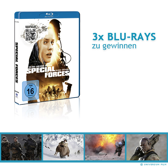 3x Special Forces (2011) Blu-rays zu gewinnen