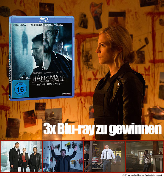 Verlosung: 3 Blu-rays Hangman – The Killing Game