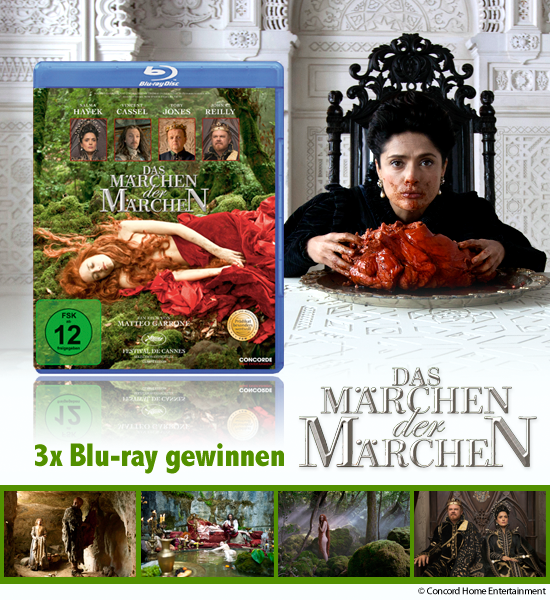 Verlosung: 3x Blu-ray Das Märchen der Märchen