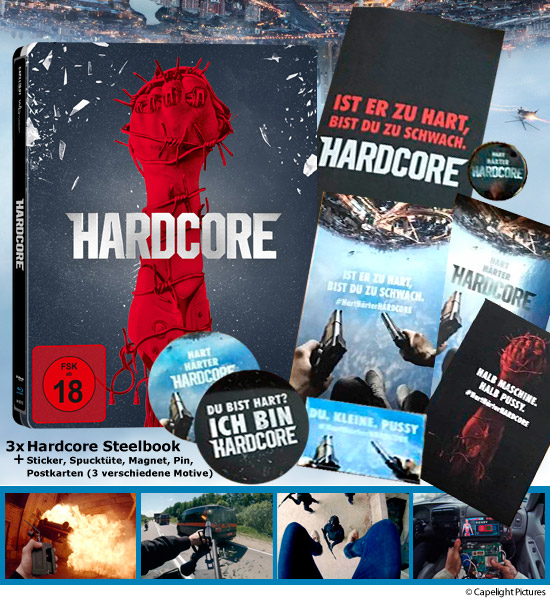 Verlosung: 3x fantastische Hardcore-Pakete