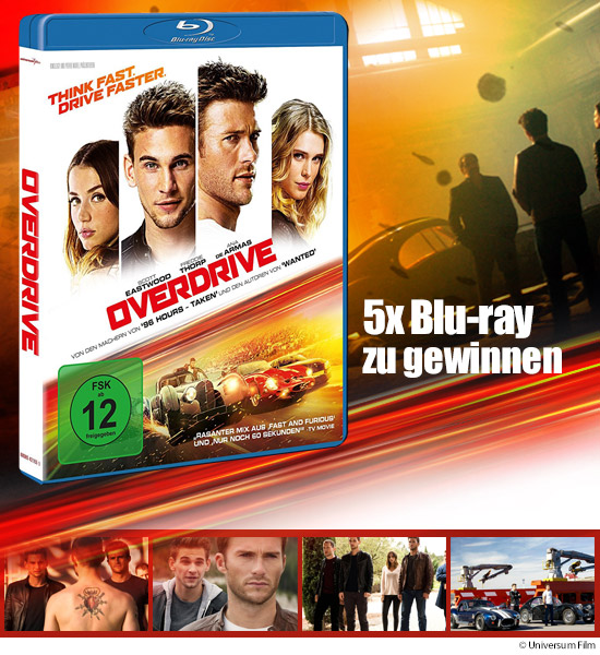 Verlosung: 5x Blu-ray „Overdrive“