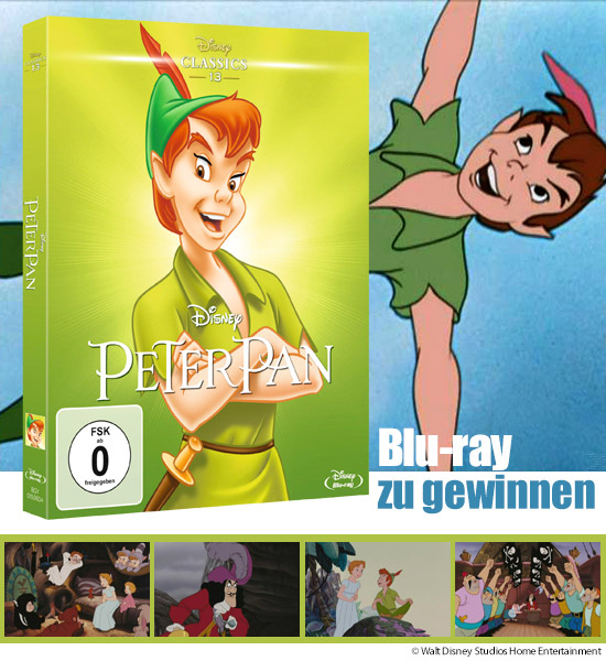 Verlosung: 1x Blu-ray „Peter Pan“ (1953)