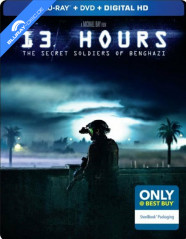 13 Hours: The Secret Soldiers of Benghazi (2016) - Best Buy Exclusive Limited Edition Steelbook (Blu-ray + Bonus Blu-ray + DVD + UV Copy) (US Import ohne dt. Ton) Blu-ray