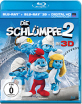 Die Schlümpfe 2 3D (Blu-ray 3D + Blu-ray + UV Copy) Blu-ray