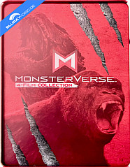 Monsterverse 4K - 4-Film Collection Steelbook (4K UHD + Blu-ray) (IT Import) Blu-ray