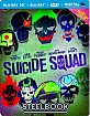 Suicide Squad (2016) 3D - Limited Edition Steelbook (Blu-ray 3D + Blu-ray + DVD + UV Copy) (FR Import) Blu-ray