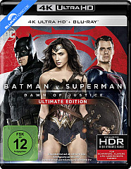 Batman v Superman: Dawn of Justice (2016) (Kinofassung und Director's Cut) 4K (4K UHD + Blu-ray + UV Copy) Blu-ray Batman v Superman: Dawn of Justice (2016) (Kinofassung und Director's Cut) 4K (4K UHD + Blu-ray + UV Copy) Blu-ray