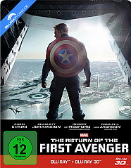Captain America: The Return of the First Avenger 3D (Limited Steelbook Edition) (Blu-ray 3D + Blu-ray) Blu-ray Captain America: The Return of the First Avenger 3D (Limited Steelbook Edition) (Blu-ray 3D + Blu-ray) Blu-ray
