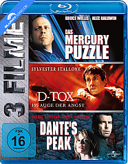 Das Mercury Puzzle + D-Tox + Dante's Peak (3 Filme Set) Blu-ray Das Mercury Puzzle + D-Tox + Dante's Peak (3 Filme Set) Blu-ray