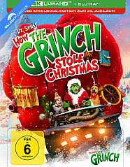 Der Grinch (2000) 4K (25th Anniversary) (Limited Steelbook Edition) (4K UHD + Blu-ray) Der Grinch (2000) 4K (25th Anniversary) (Limited Steelbook Edition) (4K UHD + Blu-ray)