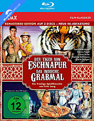 Der Tiger von Eschnapur (1959) + Das Indische Grabmal (1959) (Remastered Edition) (Doppelset) Blu-ray