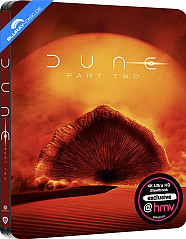 Dune: Part Two (2024) 4K - HMV Exclusive Limited Edition Steelbook (4K UHD + Blu-ray) (UK Import ohne dt. Ton) Blu-ray