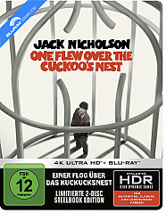 Einer flog über das Kuckucksnest 4K (Limited Steelbook Edition)  Einer flog über das Kuckucksnest 4K (Limited Steelbook Edition)