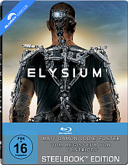 Elysium (2013) (Mastered in 4K) (Limited Steelbook Edition) (Blu-ray + Bonus Blu-ray + UV Copy) Blu-ray Elysium (2013) (Mastered in 4K) (Limited Steelbook Edition) (Blu-ray + Bonus Blu-ray + UV Copy) Blu-ray