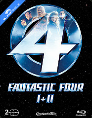 Fantastic Four 1+2 (Limited Steelbook Edition) Blu-ray Fantastic Four 1+2 (Limited Steelbook Edition) Blu-ray