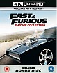Fast & Furious 4K - 8-Movie Collection Digibook (8 4K UHD + 8 Blu-ray + Bonus DVD) (UK Import) Blu-ray