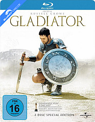 Gladiator (2000) (Kinofassung und Extended Edition) (2 Disc Limited Steelbook Edition) Blu-ray Gladiator (2000) (Kinofassung und Extended Edition) (2 Disc Limited Steelbook Edition) Blu-ray