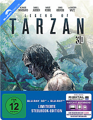 Legend of Tarzan (2016) 3D (Limited Steelbook Edition) (Blu-ray 3D + Blu-ray + UV Copy) Blu-ray