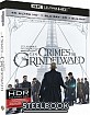 Les Animaux Fantastiques: Les Crimes de Grindelwald 4K - Theatrical and Extended Cut - Édition Boîtier Limitée Steelbook (4K UHD + Blu-ray 3D + 2 Blu-ray) (FR Import) Blu-ray