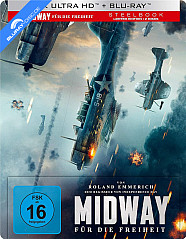 Midway - Für die Freiheit 4K (Limited Steelbook Edition) (4K UHD + Blu-ray) Blu-ray