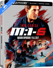 Mission: Impossible - Fallout 4K - Limited Edition Steelbook (Neuauflage) (4K UHD + Blu-ray + Bonus Blu-ray + Digital Copy) (CA Import ohne dt. Ton) Blu-ray