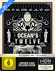 Oceans Twelve 4K (Limited Steelbook Edition) (4K UHD + Blu-ray) Blu-ray