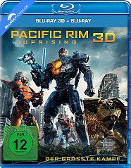 Pacific Rim: Uprising 3D (Blu-ray 3D + Blu-ray + Digital) Blu-ray