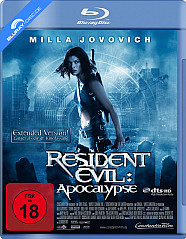 Resident Evil: Apocalypse (Extended Version) Blu-ray Resident Evil: Apocalypse (Extended Version) Blu-ray