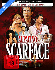 Scarface 4K (Limited Steelbook Edition) (Neuauflage) (4K UHD + B Scarface 4K (Limited Steelbook Edition) (Neuauflage) (4K UHD + B