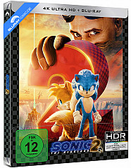 Sonic The Hedgehog 2 4K (Limited Steelbook Edition) (4K UHD + Blu-ray) Blu-ray
