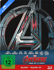 The Avengers: Age of Ultron (2015) 3D (Limited Steelbook Edition) (Blu-ray 3D + Blu-ray) Blu-ray The Avengers: Age of Ultron (2015) 3D (Limited Steelbook Edition) (Blu-ray 3D + Blu-ray) Blu-ray