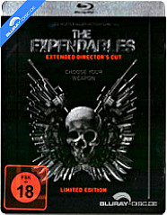 The Expendables (2010) (Extended Director's Cut) (Limited Steelbook Edition) Blu-ray The Expendables (2010) (Extended Director's Cut) (Limited Steelbook Edition) Blu-ray