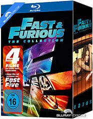 The Fast and the Furious (1-4) - The Collection (Neuauflage) Blu-ray