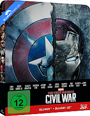 The First Avenger: Civil War 3D (Limited Steelbook Edition) (Blu-ray 3D + Blu-ray) Blu-ray The First Avenger: Civil War 3D (Limited Steelbook Edition) (Blu-ray 3D + Blu-ray) Blu-ray