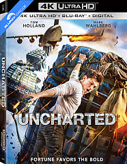 Uncharted (2022) 4K (4K UHD + Blu-ray + Digital Copy) (US Import ohne dt. Ton) Blu-ray