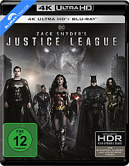 Zack Snyder's Justice League 4K (2 4K UHD + 2 Blu-ray) Blu-ray