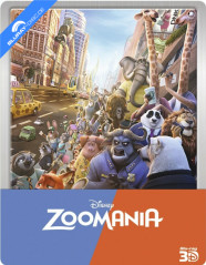Zoomania (2016) 3D - Limited Edition Steelbook (Blu-ray 3D + Blu-ray) (CH Import) Blu-ray